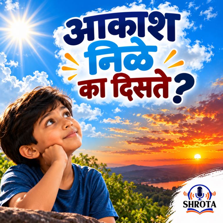 आकाश निळे का दिसते?