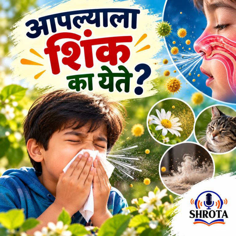 आपल्याला शिंक का येते?