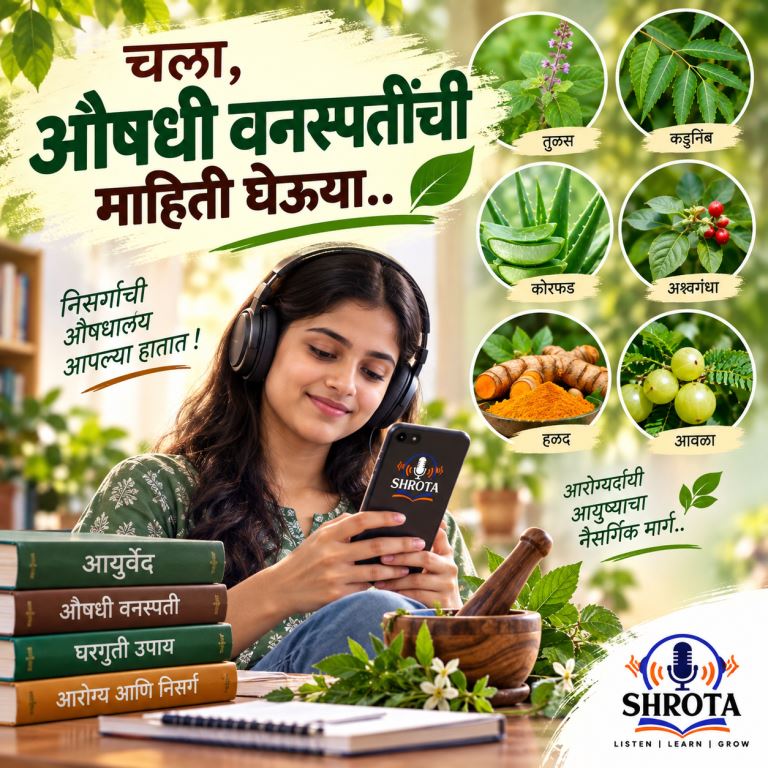 चला, औषधी वनस्पतींची माहिती घेऊया..