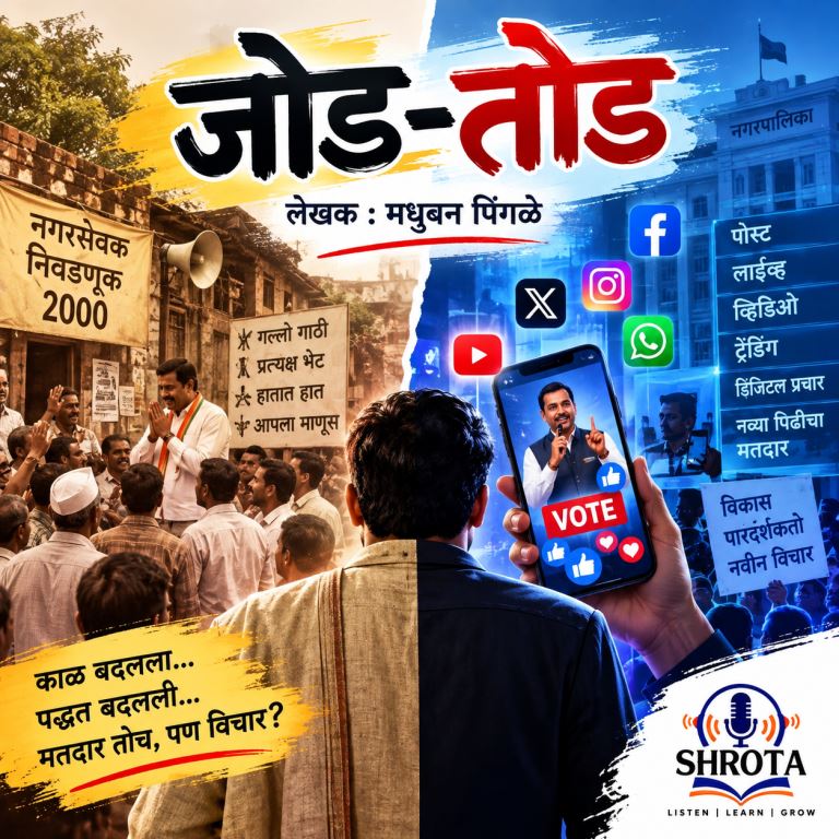 जोड-तोड | निवडणुकीच्या बदलाचा वेध घेणारी कथा