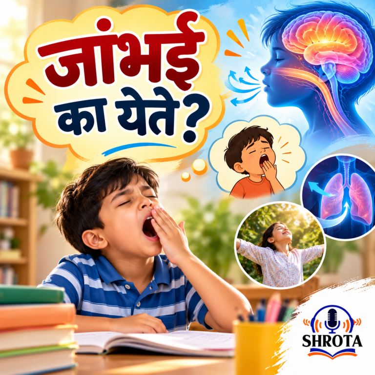 जांभई का येते? | आपले शरीर आणि सवयी 