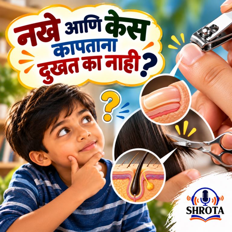 नखे आणि केस कापताना दुखत का नाही?
