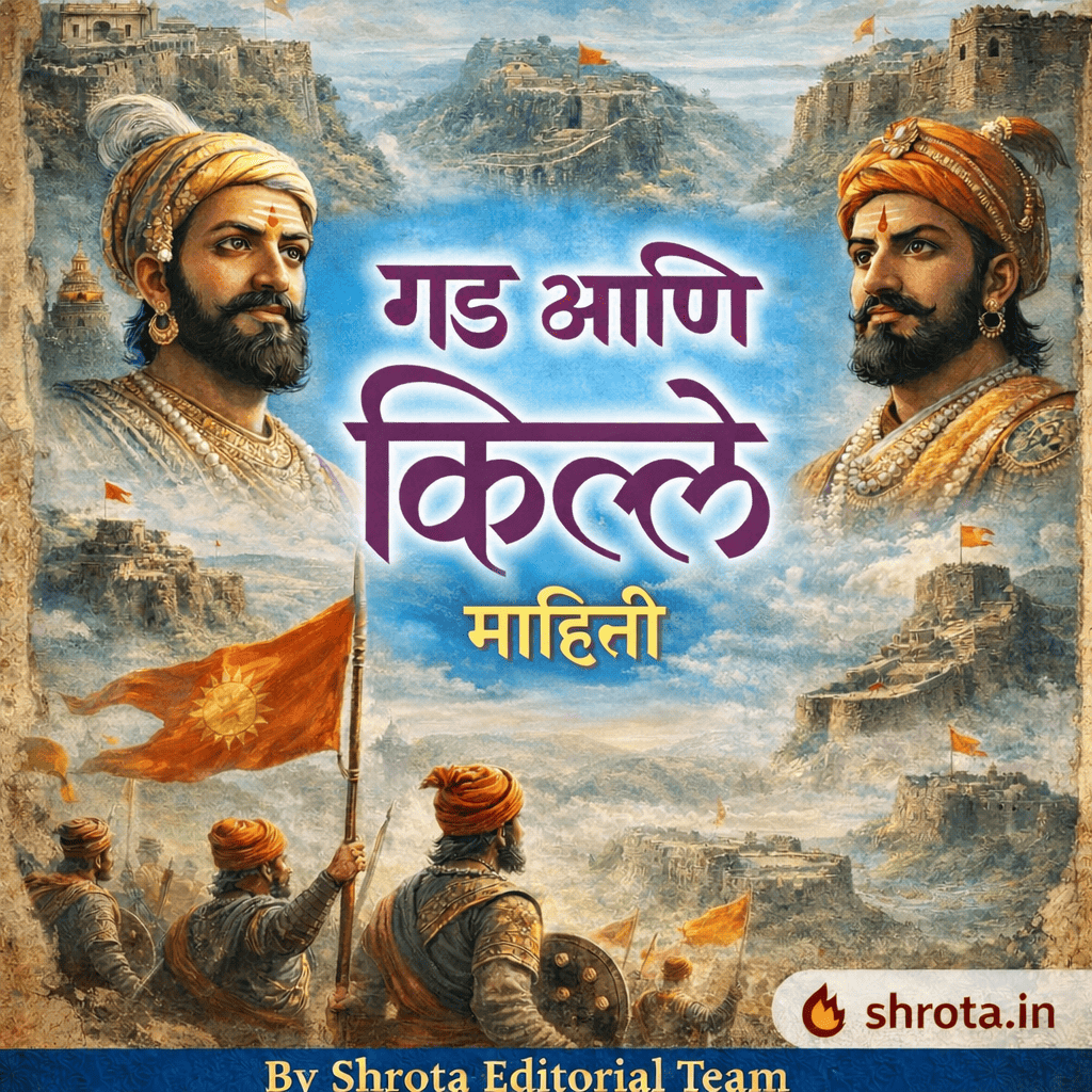 महाराष्ट्रातील गड आणि किल्ले यांची माहिती 